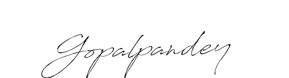 Also You can easily find your signature by using the search form. We will create Gopalpandey name handwritten signature images for you free of cost using Antro_Vectra sign style. Gopalpandey signature style 6 images and pictures png