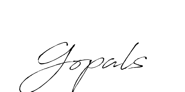 Once you've used our free online signature maker to create your best signature Antro_Vectra style, it's time to enjoy all of the benefits that Gopals name signing documents. Gopals signature style 6 images and pictures png