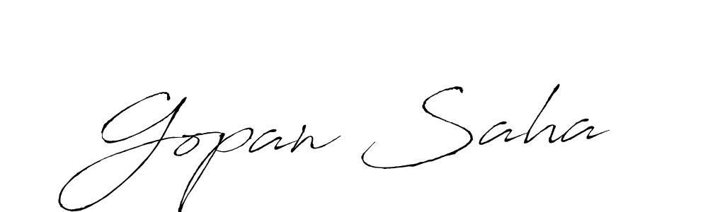 Make a beautiful signature design for name Gopan Saha. Use this online signature maker to create a handwritten signature for free. Gopan Saha signature style 6 images and pictures png