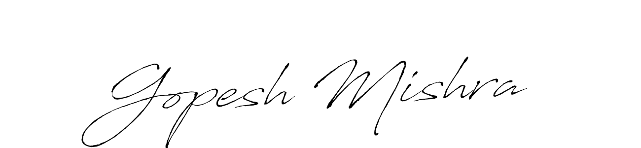 Similarly Antro_Vectra is the best handwritten signature design. Signature creator online .You can use it as an online autograph creator for name Gopesh Mishra. Gopesh Mishra signature style 6 images and pictures png