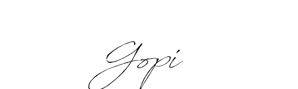 Make a short Gopi❤️ signature style. Manage your documents anywhere anytime using Antro_Vectra. Create and add eSignatures, submit forms, share and send files easily. Gopi❤️ signature style 6 images and pictures png