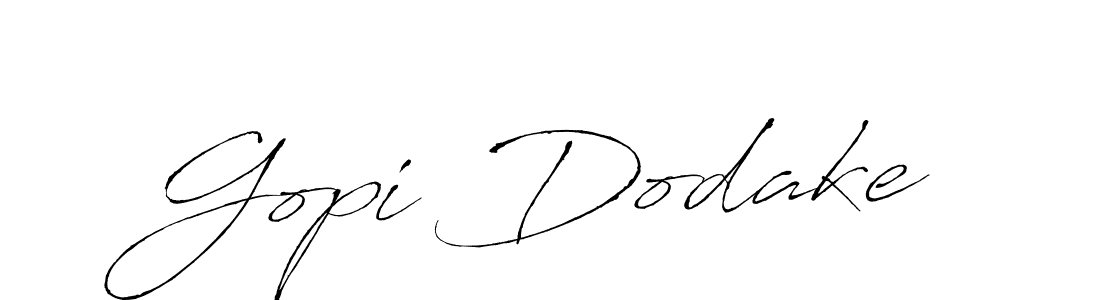 Similarly Antro_Vectra is the best handwritten signature design. Signature creator online .You can use it as an online autograph creator for name Gopi Dodake. Gopi Dodake signature style 6 images and pictures png