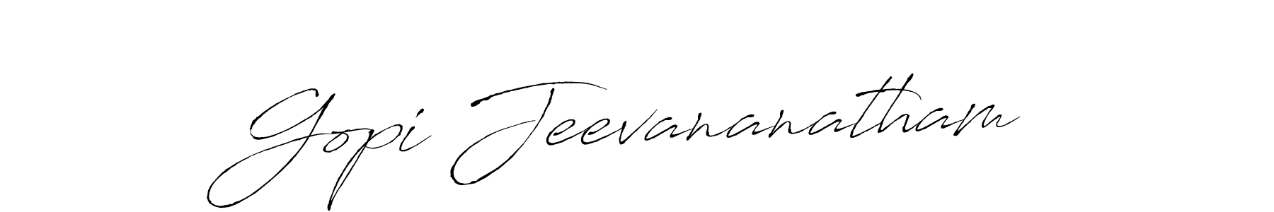 You should practise on your own different ways (Antro_Vectra) to write your name (Gopi Jeevananatham) in signature. don't let someone else do it for you. Gopi Jeevananatham signature style 6 images and pictures png