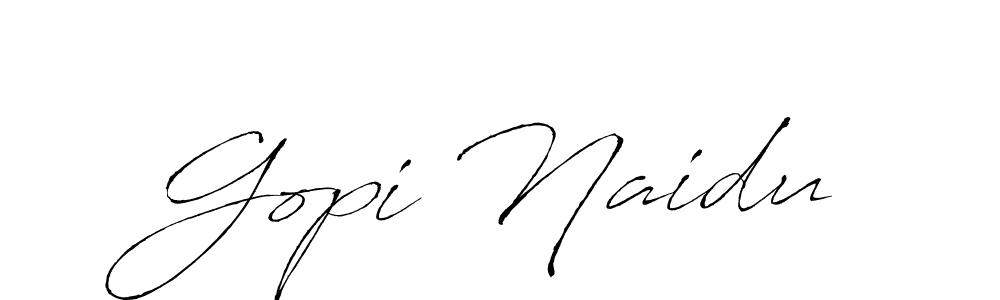if you are searching for the best signature style for your name Gopi Naidu. so please give up your signature search. here we have designed multiple signature styles  using Antro_Vectra. Gopi Naidu signature style 6 images and pictures png