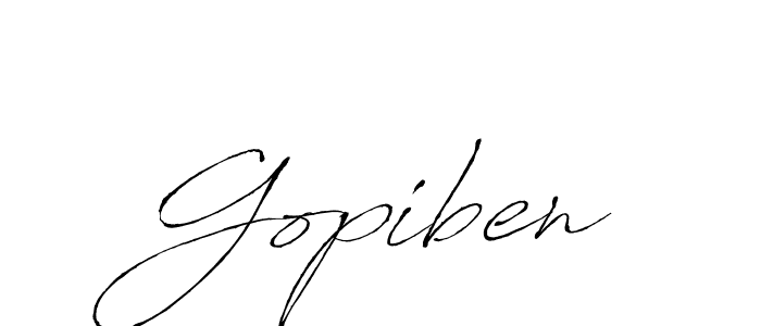 This is the best signature style for the Gopiben name. Also you like these signature font (Antro_Vectra). Mix name signature. Gopiben signature style 6 images and pictures png