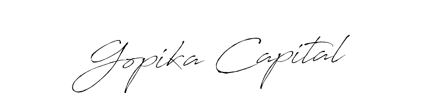 Make a short Gopika Capital signature style. Manage your documents anywhere anytime using Antro_Vectra. Create and add eSignatures, submit forms, share and send files easily. Gopika Capital signature style 6 images and pictures png