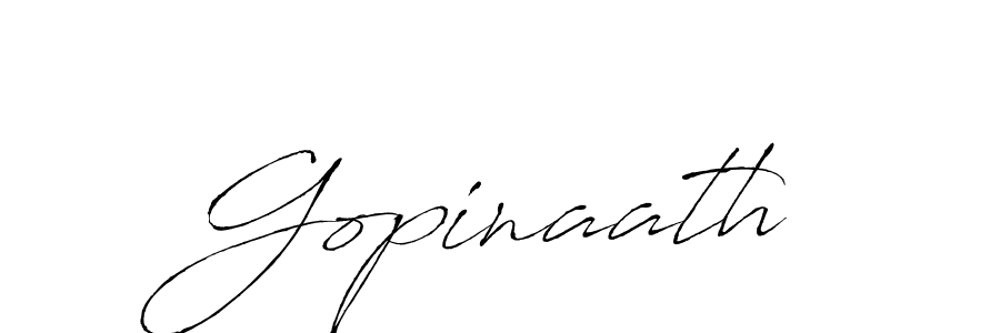 Create a beautiful signature design for name Gopinaath. With this signature (Antro_Vectra) fonts, you can make a handwritten signature for free. Gopinaath signature style 6 images and pictures png