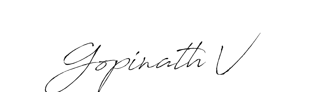 Make a beautiful signature design for name Gopinath V. Use this online signature maker to create a handwritten signature for free. Gopinath V signature style 6 images and pictures png