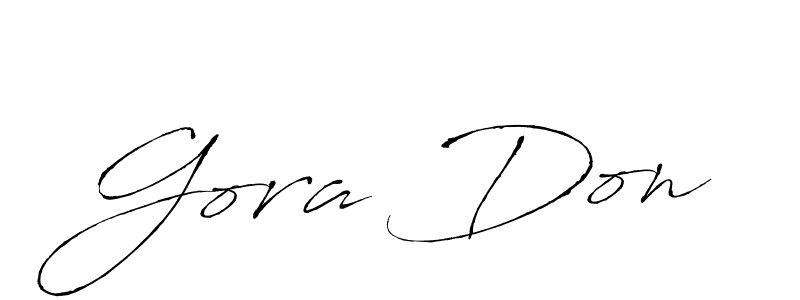 How to Draw Gora Don signature style? Antro_Vectra is a latest design signature styles for name Gora Don. Gora Don signature style 6 images and pictures png