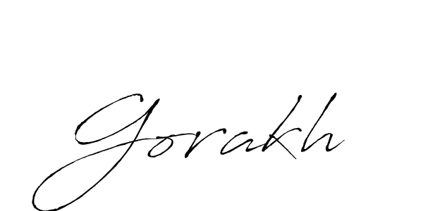 Also You can easily find your signature by using the search form. We will create Gorakh name handwritten signature images for you free of cost using Antro_Vectra sign style. Gorakh signature style 6 images and pictures png