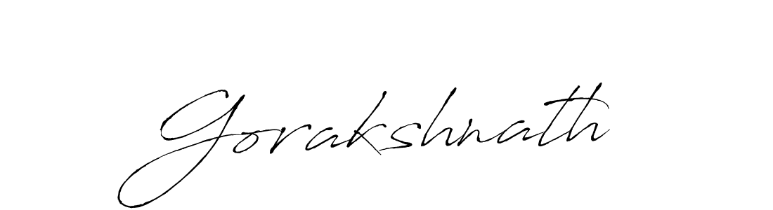 Also we have Gorakshnath name is the best signature style. Create professional handwritten signature collection using Antro_Vectra autograph style. Gorakshnath signature style 6 images and pictures png