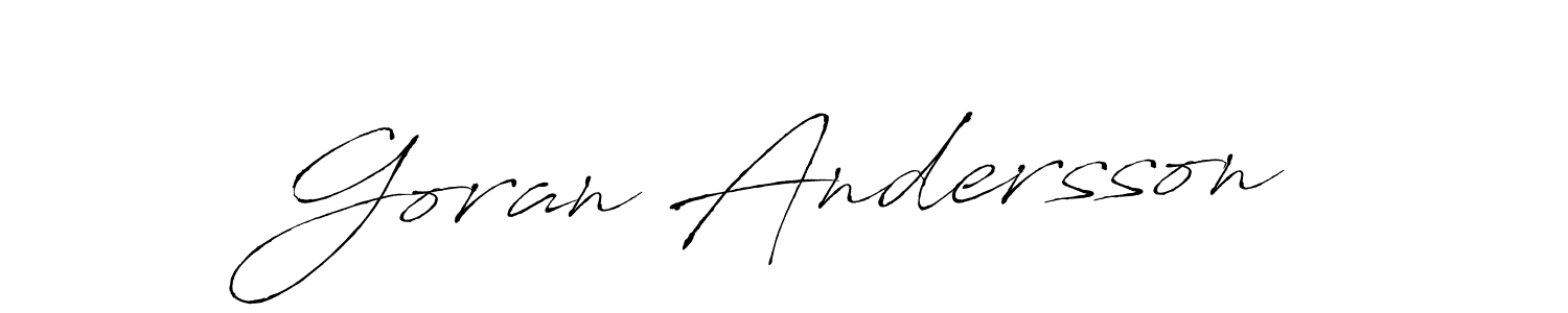 Best and Professional Signature Style for Goran Andersson. Antro_Vectra Best Signature Style Collection. Goran Andersson signature style 6 images and pictures png