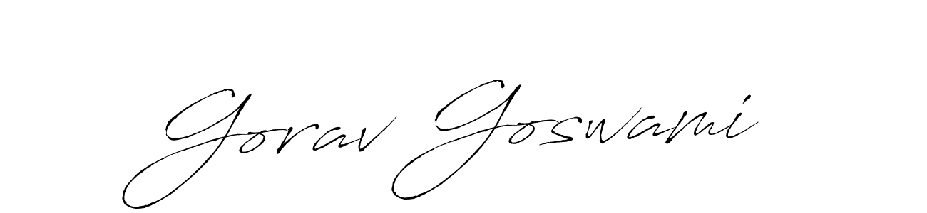 How to Draw Gorav Goswami signature style? Antro_Vectra is a latest design signature styles for name Gorav Goswami. Gorav Goswami signature style 6 images and pictures png