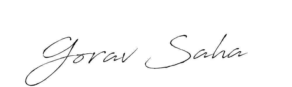 if you are searching for the best signature style for your name Gorav Saha. so please give up your signature search. here we have designed multiple signature styles  using Antro_Vectra. Gorav Saha signature style 6 images and pictures png