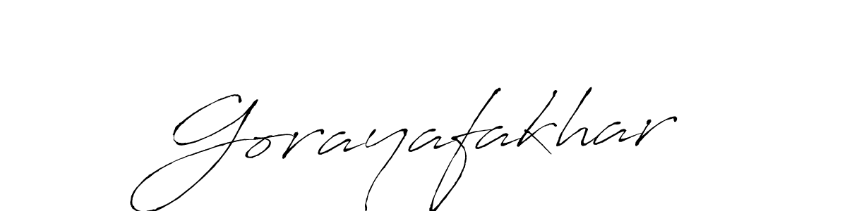 Once you've used our free online signature maker to create your best signature Antro_Vectra style, it's time to enjoy all of the benefits that Gorayafakhar name signing documents. Gorayafakhar signature style 6 images and pictures png