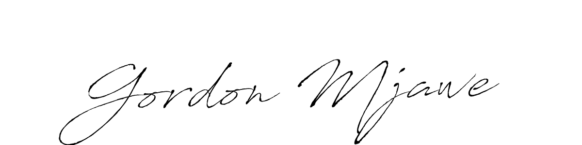 You can use this online signature creator to create a handwritten signature for the name Gordon Mjawe. This is the best online autograph maker. Gordon Mjawe signature style 6 images and pictures png