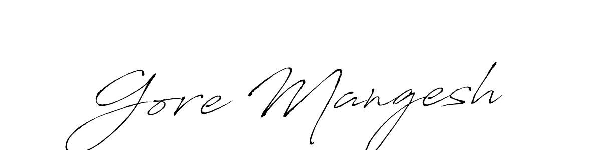 The best way (Antro_Vectra) to make a short signature is to pick only two or three words in your name. The name Gore Mangesh include a total of six letters. For converting this name. Gore Mangesh signature style 6 images and pictures png