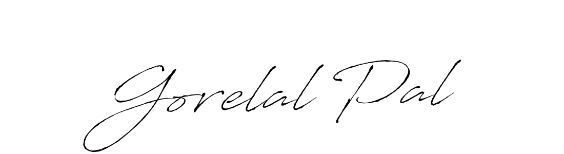Make a beautiful signature design for name Gorelal Pal. Use this online signature maker to create a handwritten signature for free. Gorelal Pal signature style 6 images and pictures png