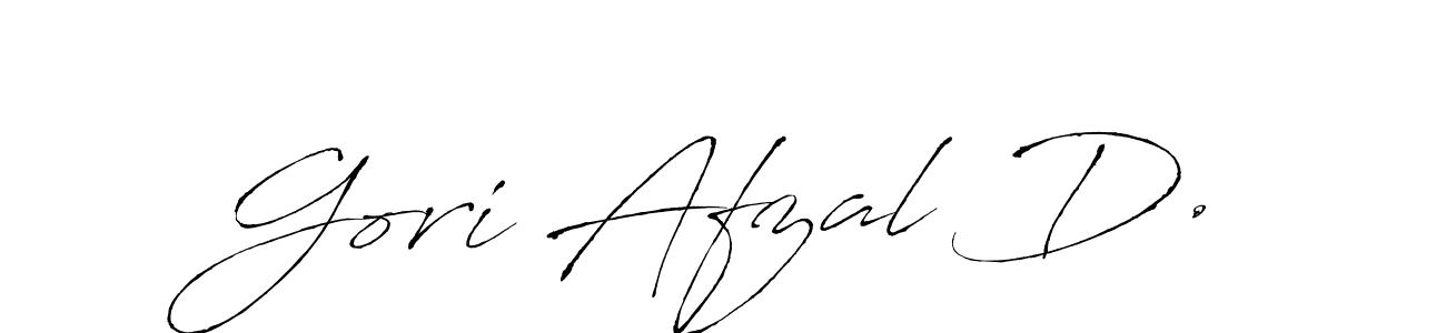 Use a signature maker to create a handwritten signature online. With this signature software, you can design (Antro_Vectra) your own signature for name Gori Afzal D.. Gori Afzal D. signature style 6 images and pictures png