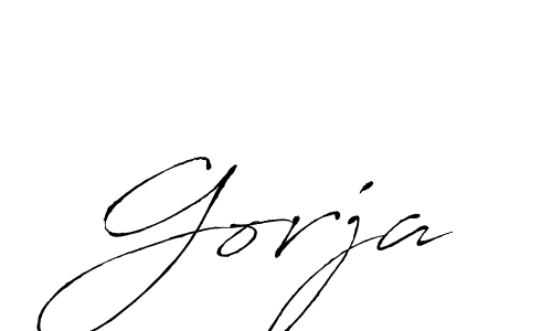 Also we have Gorja name is the best signature style. Create professional handwritten signature collection using Antro_Vectra autograph style. Gorja signature style 6 images and pictures png