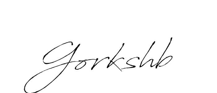 Gorkshb stylish signature style. Best Handwritten Sign (Antro_Vectra) for my name. Handwritten Signature Collection Ideas for my name Gorkshb. Gorkshb signature style 6 images and pictures png