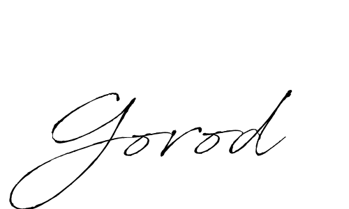 Create a beautiful signature design for name Gorod. With this signature (Antro_Vectra) fonts, you can make a handwritten signature for free. Gorod signature style 6 images and pictures png