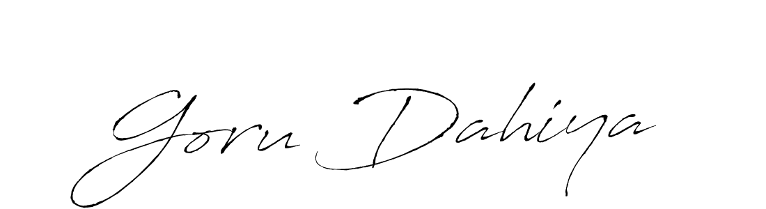 Similarly Antro_Vectra is the best handwritten signature design. Signature creator online .You can use it as an online autograph creator for name Goru Dahiya. Goru Dahiya signature style 6 images and pictures png