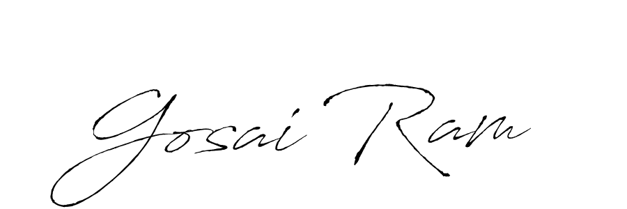 Also You can easily find your signature by using the search form. We will create Gosai Ram name handwritten signature images for you free of cost using Antro_Vectra sign style. Gosai Ram signature style 6 images and pictures png