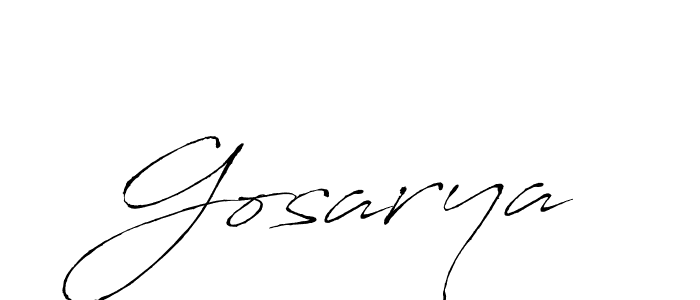 Make a short Gosarya signature style. Manage your documents anywhere anytime using Antro_Vectra. Create and add eSignatures, submit forms, share and send files easily. Gosarya signature style 6 images and pictures png