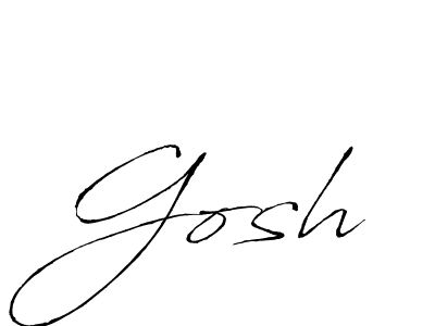 Also You can easily find your signature by using the search form. We will create Gosh name handwritten signature images for you free of cost using Antro_Vectra sign style. Gosh signature style 6 images and pictures png