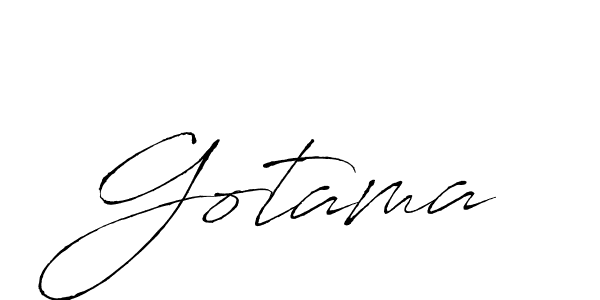 Antro_Vectra is a professional signature style that is perfect for those who want to add a touch of class to their signature. It is also a great choice for those who want to make their signature more unique. Get Gotama name to fancy signature for free. Gotama signature style 6 images and pictures png