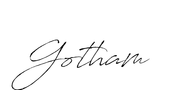 Once you've used our free online signature maker to create your best signature Antro_Vectra style, it's time to enjoy all of the benefits that Gotham name signing documents. Gotham signature style 6 images and pictures png