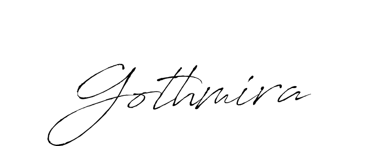 Similarly Antro_Vectra is the best handwritten signature design. Signature creator online .You can use it as an online autograph creator for name Gothmira. Gothmira signature style 6 images and pictures png