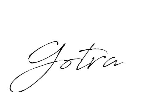 How to make Gotra signature? Antro_Vectra is a professional autograph style. Create handwritten signature for Gotra name. Gotra signature style 6 images and pictures png