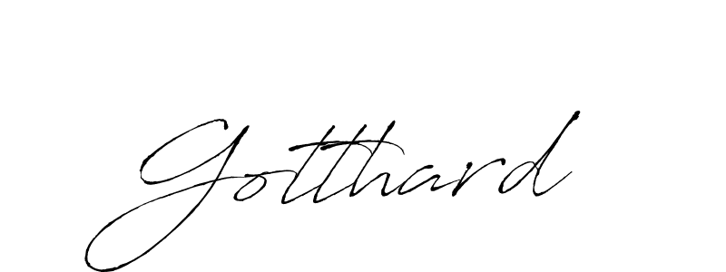 Design your own signature with our free online signature maker. With this signature software, you can create a handwritten (Antro_Vectra) signature for name Gotthard. Gotthard signature style 6 images and pictures png