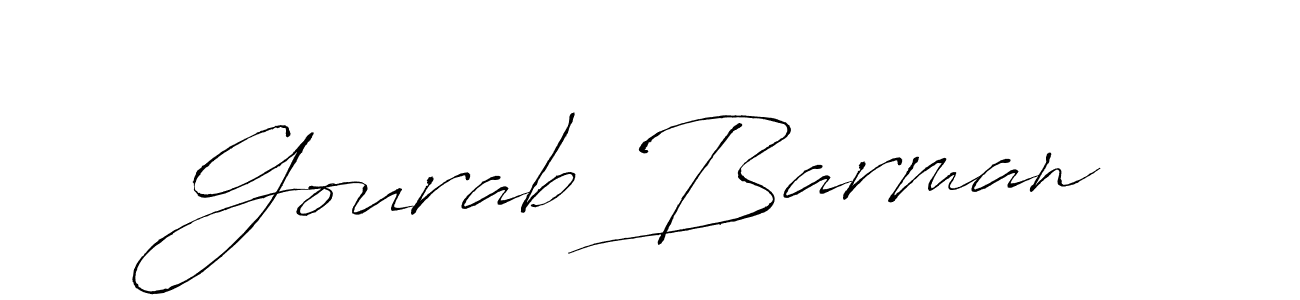 Make a beautiful signature design for name Gourab Barman. Use this online signature maker to create a handwritten signature for free. Gourab Barman signature style 6 images and pictures png