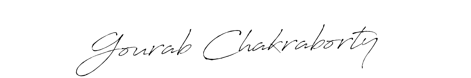 Design your own signature with our free online signature maker. With this signature software, you can create a handwritten (Antro_Vectra) signature for name Gourab Chakraborty. Gourab Chakraborty signature style 6 images and pictures png
