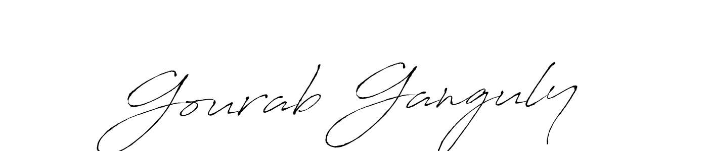 Use a signature maker to create a handwritten signature online. With this signature software, you can design (Antro_Vectra) your own signature for name Gourab Ganguly. Gourab Ganguly signature style 6 images and pictures png