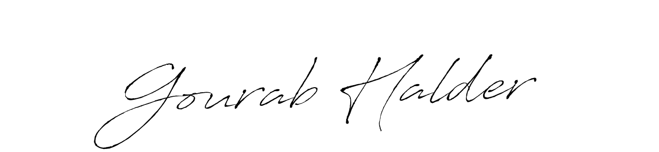 Make a short Gourab Halder signature style. Manage your documents anywhere anytime using Antro_Vectra. Create and add eSignatures, submit forms, share and send files easily. Gourab Halder signature style 6 images and pictures png