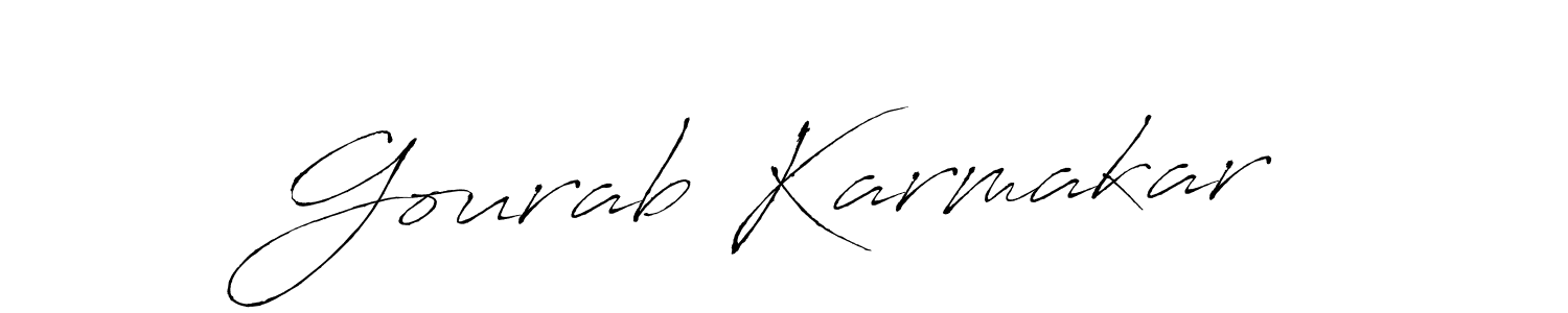 Use a signature maker to create a handwritten signature online. With this signature software, you can design (Antro_Vectra) your own signature for name Gourab Karmakar. Gourab Karmakar signature style 6 images and pictures png