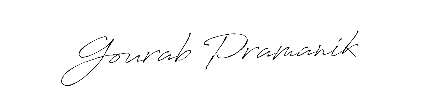 Use a signature maker to create a handwritten signature online. With this signature software, you can design (Antro_Vectra) your own signature for name Gourab Pramanik. Gourab Pramanik signature style 6 images and pictures png