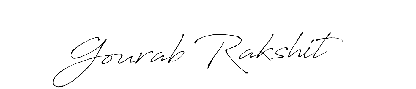 Antro_Vectra is a professional signature style that is perfect for those who want to add a touch of class to their signature. It is also a great choice for those who want to make their signature more unique. Get Gourab Rakshit name to fancy signature for free. Gourab Rakshit signature style 6 images and pictures png