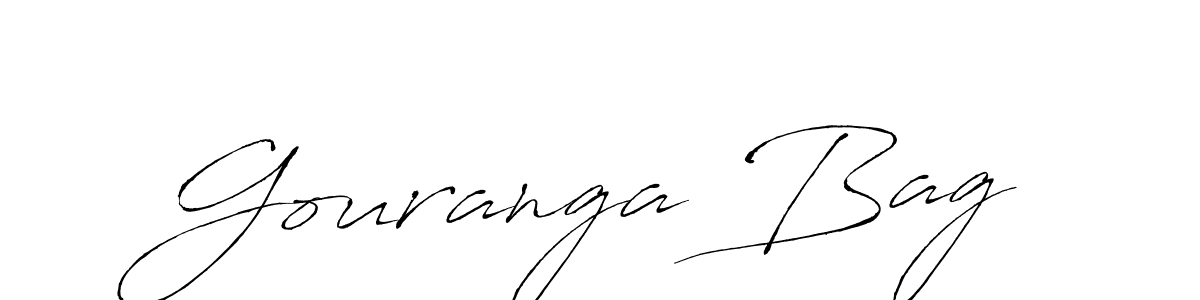 Gouranga Bag stylish signature style. Best Handwritten Sign (Antro_Vectra) for my name. Handwritten Signature Collection Ideas for my name Gouranga Bag. Gouranga Bag signature style 6 images and pictures png