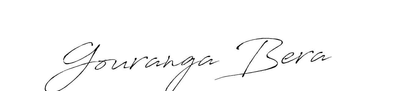 How to make Gouranga Bera signature? Antro_Vectra is a professional autograph style. Create handwritten signature for Gouranga Bera name. Gouranga Bera signature style 6 images and pictures png