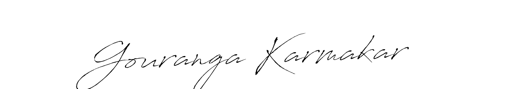 Also You can easily find your signature by using the search form. We will create Gouranga Karmakar name handwritten signature images for you free of cost using Antro_Vectra sign style. Gouranga Karmakar signature style 6 images and pictures png