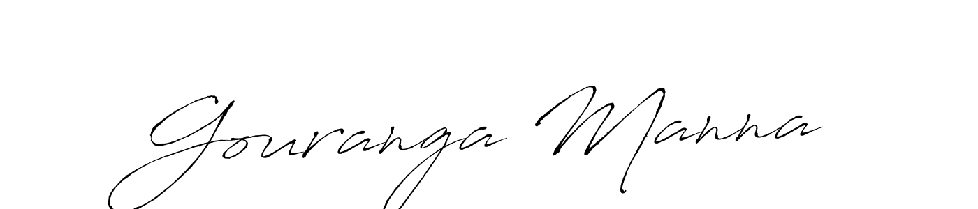 Antro_Vectra is a professional signature style that is perfect for those who want to add a touch of class to their signature. It is also a great choice for those who want to make their signature more unique. Get Gouranga Manna name to fancy signature for free. Gouranga Manna signature style 6 images and pictures png