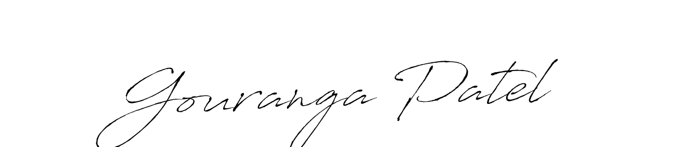 Antro_Vectra is a professional signature style that is perfect for those who want to add a touch of class to their signature. It is also a great choice for those who want to make their signature more unique. Get Gouranga Patel name to fancy signature for free. Gouranga Patel signature style 6 images and pictures png