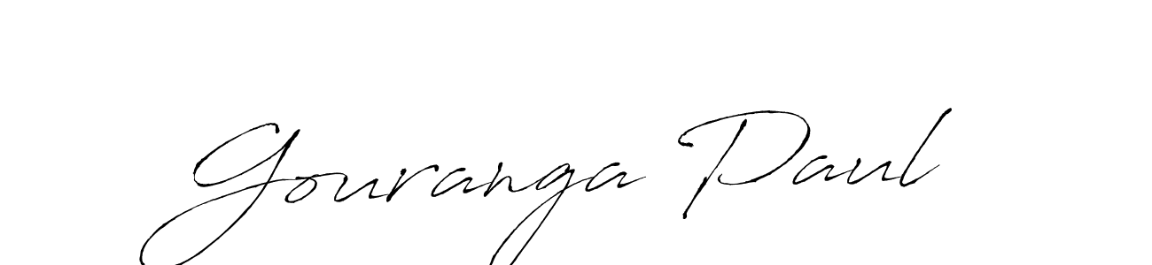 It looks lik you need a new signature style for name Gouranga Paul. Design unique handwritten (Antro_Vectra) signature with our free signature maker in just a few clicks. Gouranga Paul signature style 6 images and pictures png