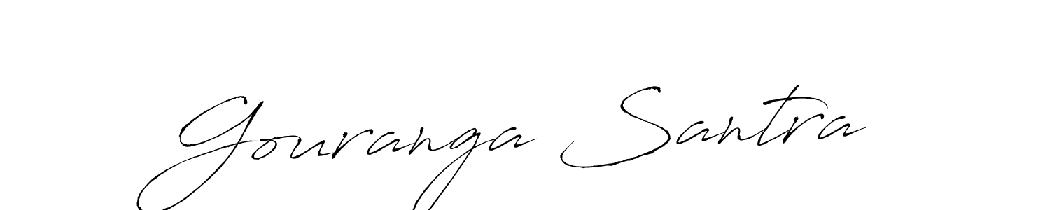 How to Draw Gouranga Santra signature style? Antro_Vectra is a latest design signature styles for name Gouranga Santra. Gouranga Santra signature style 6 images and pictures png