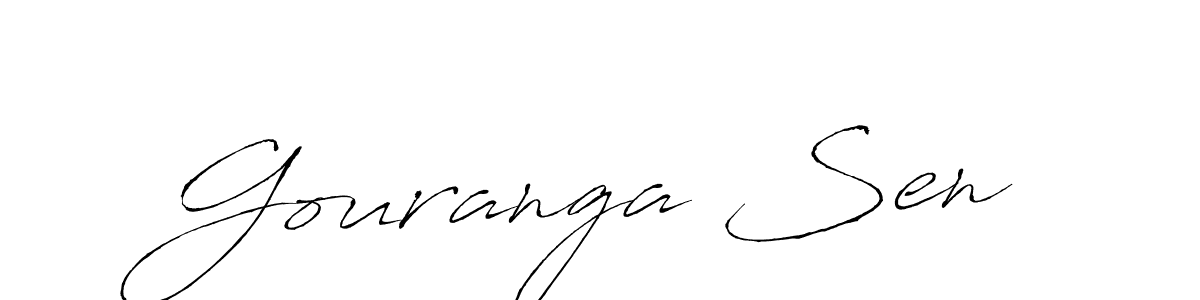 How to Draw Gouranga Sen signature style? Antro_Vectra is a latest design signature styles for name Gouranga Sen. Gouranga Sen signature style 6 images and pictures png